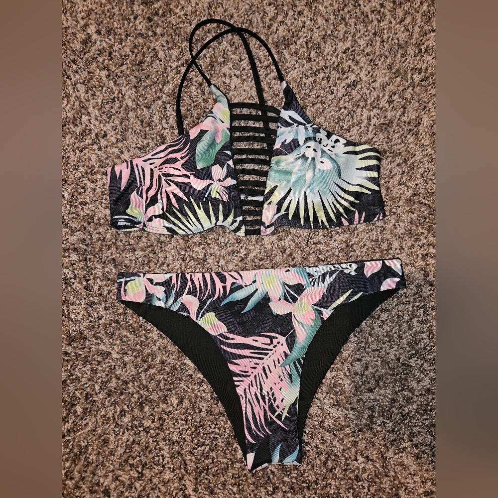 Women’s Tropical Bikini Swimsuit Swimwear Beachwear Bathing Suit
